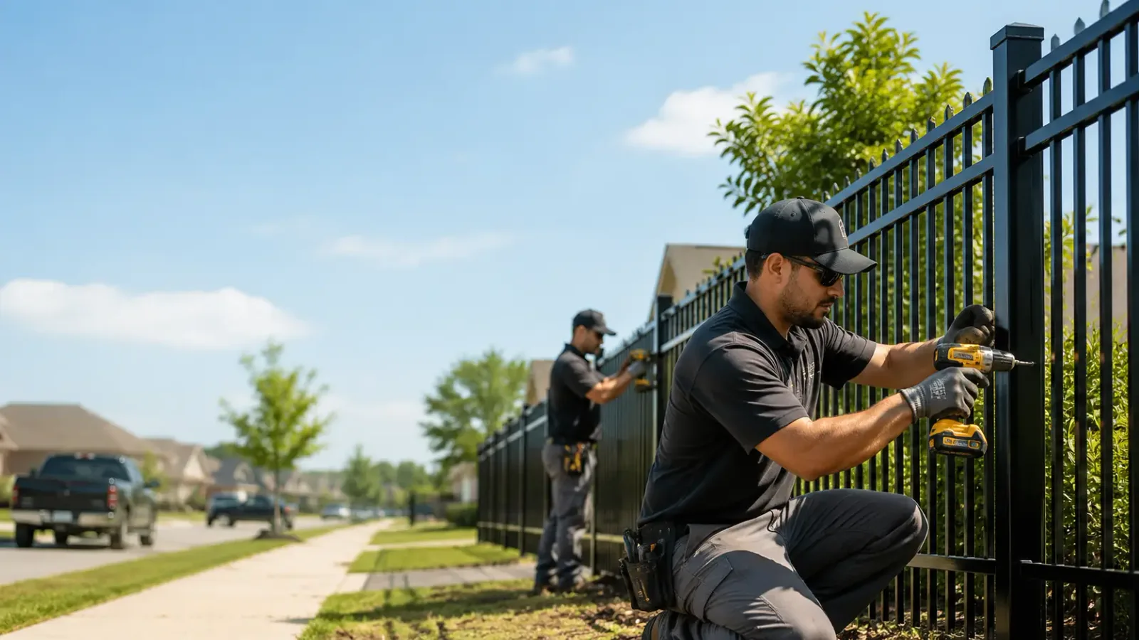 Metal Fence Installation in Lanham, MD